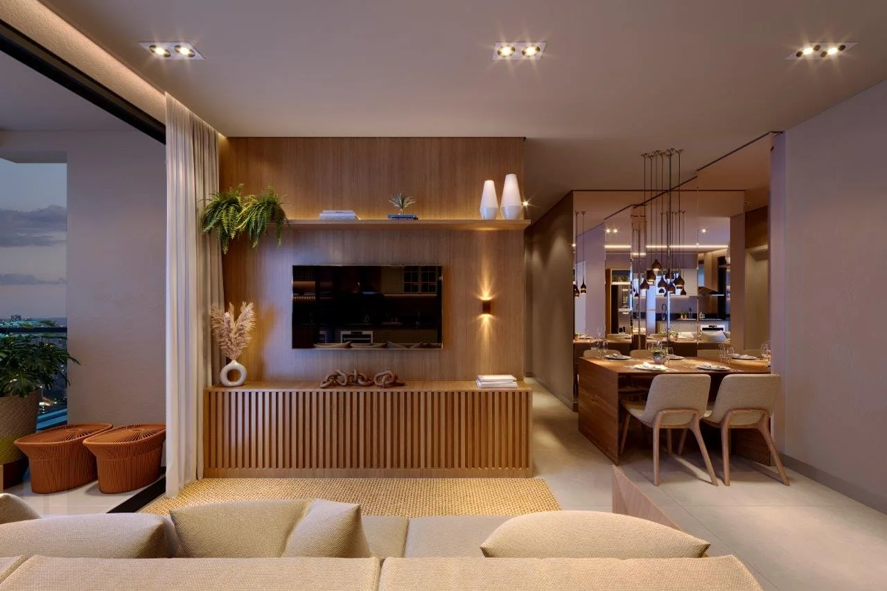 lumiere sala estar jantar